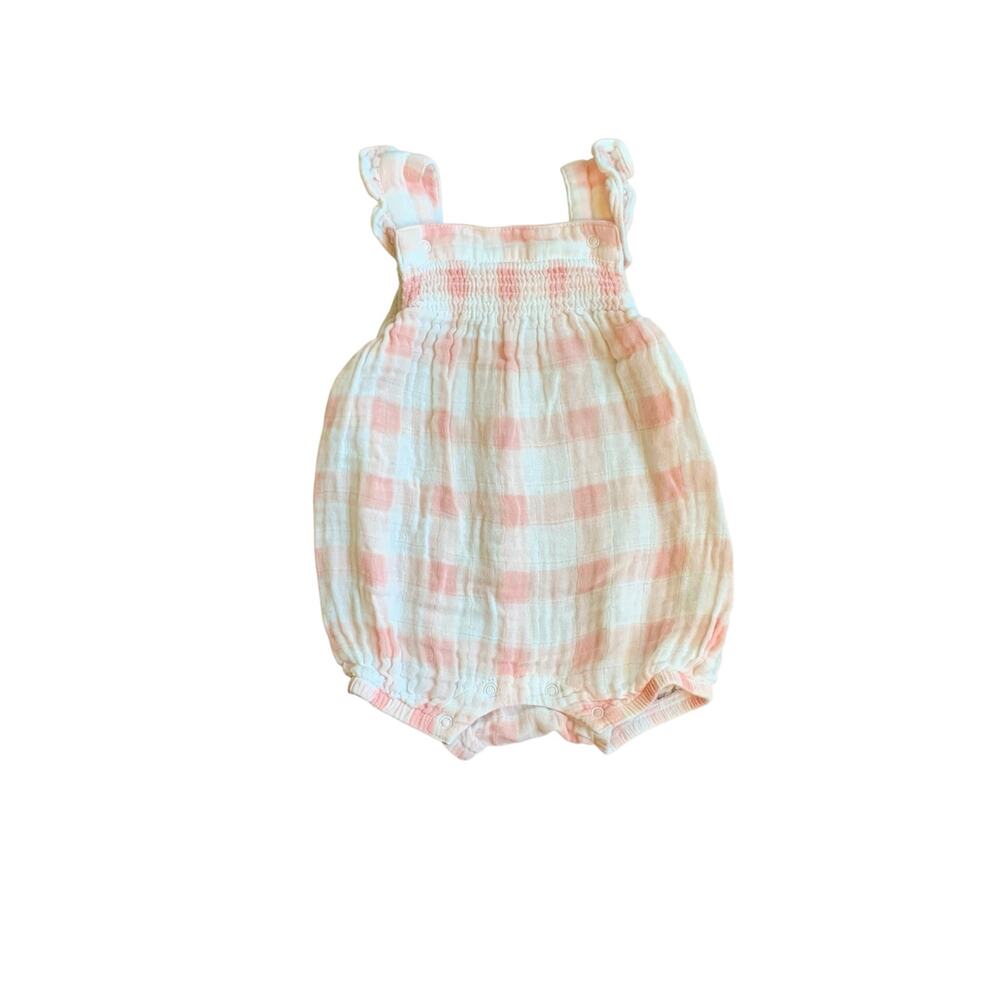 Angel Dear Organic Muslin Bubble Romper